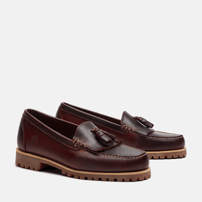 Timberland Authentic Loafer Burgundy Full-Grain Men'S