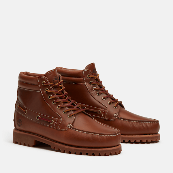 Timberland Authentic Mid Boot Medium Brown Full-Grain/Medium Brown Men'S