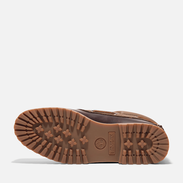 Timberland Authentics 3-Eye Boat Shoe Root Beer Full-Grain Men'S
