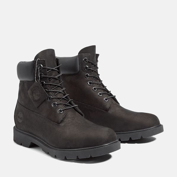 Timberland Classic 6-Inch Waterproof Boot Black Mesh Men'S