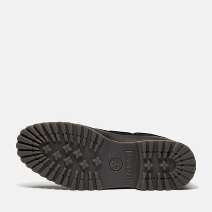 Timberland Emerald Woods 3-Eye Lug Handsewn Boat Shoe Black Full-Grain Men'S