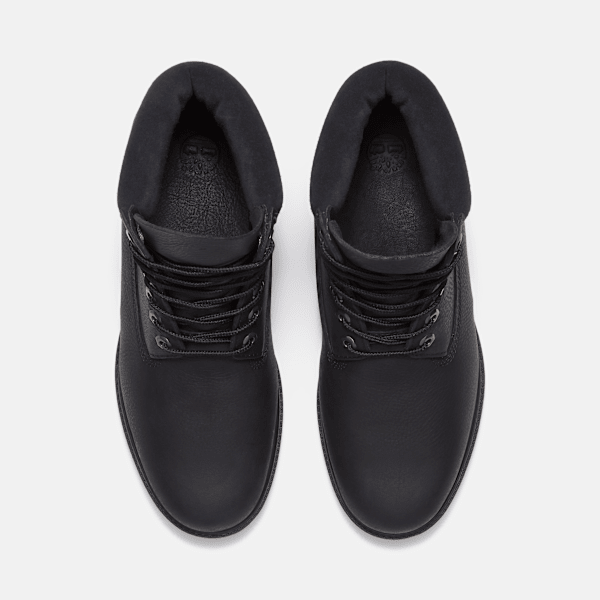 Timberland Emerald Woods 6-Inch Waterproof Boot Black Full-Grain Men'S