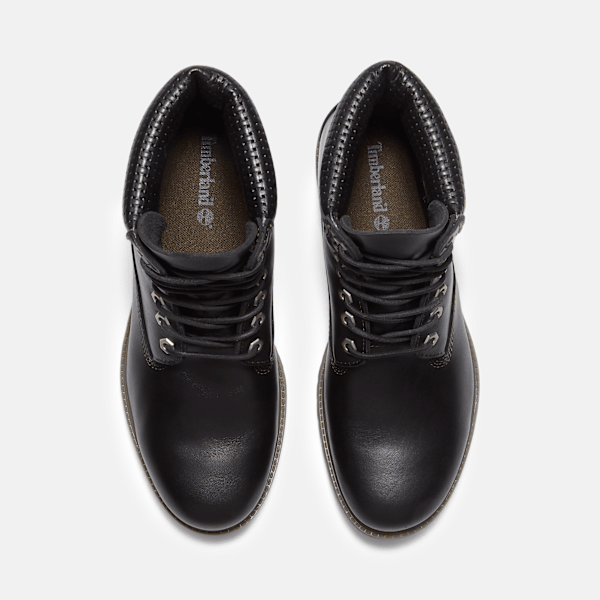 Timberland Emerald Woods 6-Inch Waterproof Boot Black Full-Grain/Dark Brown Men'S