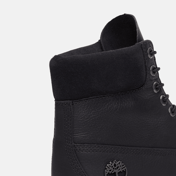 Timberland Emerald Woods 6-Inch Waterproof Boot Black Full-Grain Men'S