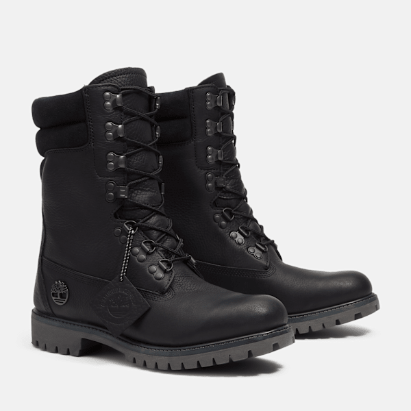 Timberland Emerald Woods Waterproof Super Boot Black Full-Grain Men'S