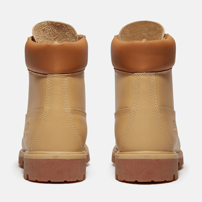 Timberland Founder'S Premium 6-Inch Waterproof Boot Beige Full-Grain Men'S