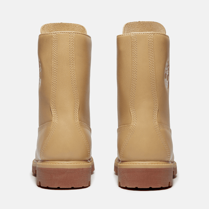 Timberland Founder'S Premium 8-Inch Waterproof Boot Beige Full-Grain Men'S