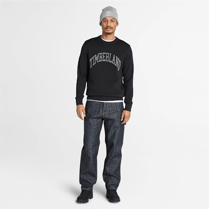 Timberland Graphic Sweater Black Men'S