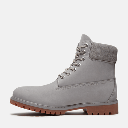 Timberland Heritage 6-Inch Waterproof Boot Medium Greyout Nubuck Men'S