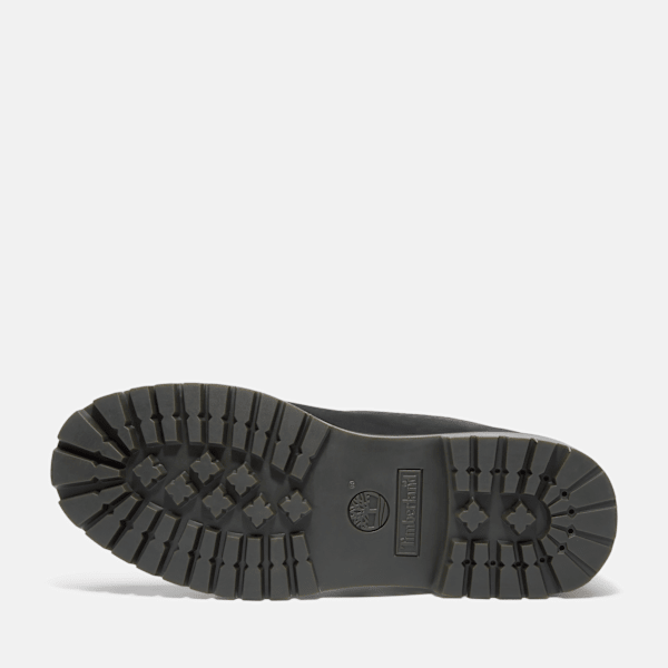 Timberland Heritage 6-Inch Waterproof Boot Black Nubuck/Grey Men'S