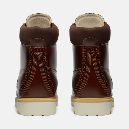 Timberland Heritage 6-Inch Waterproof Boot Medium Brown Full-Grain Men'S