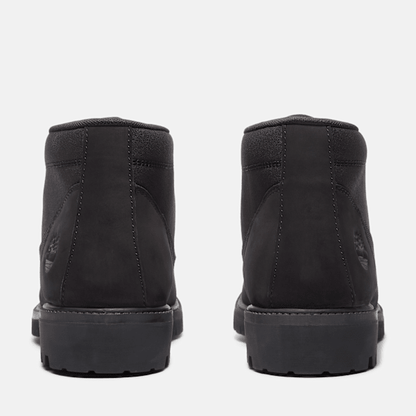 Timberland Heritage Mid Chukka Boot Black Nubuck Men'S