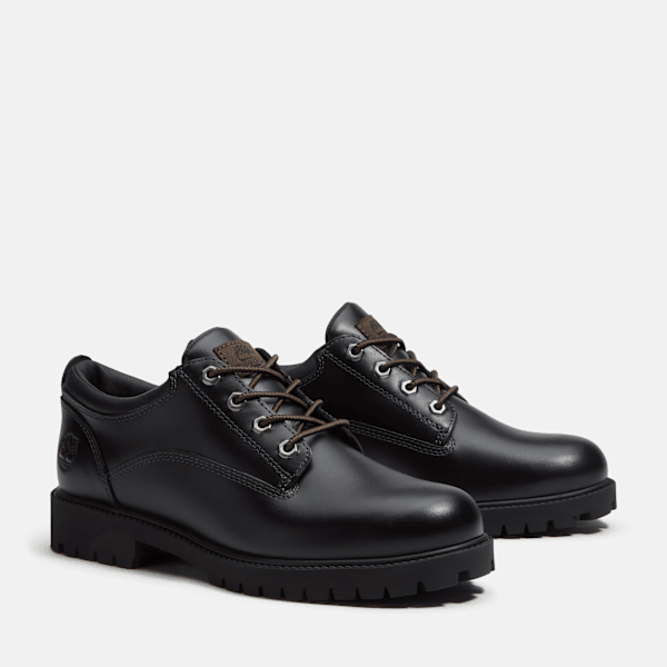Timberland Heritage Shoe Black Full-Grain Men'S