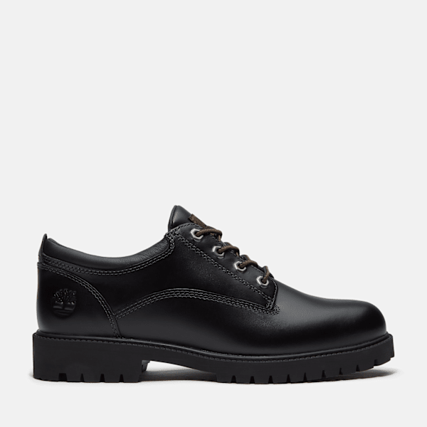 Timberland Heritage Shoe Black Full-Grain Men'S