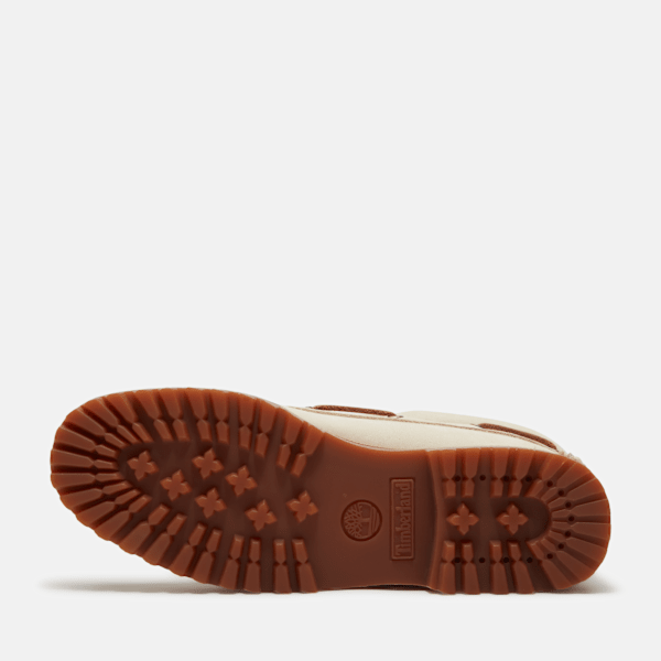 Timberland Lake House 3-Eye Lug Boat Shoe Light Beige Nubuck Men'S