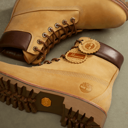 Timberland Luxe Waterproof Boot Wheat Nubuck Men'S