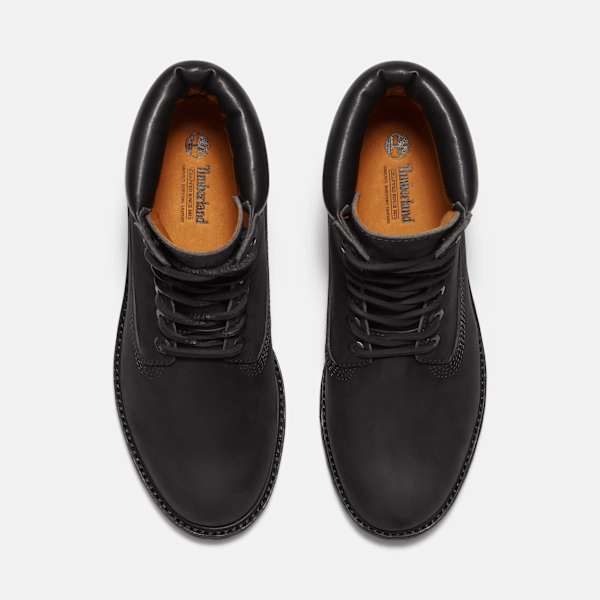 Timberland Luxe Waterproof Boot Black Nubuck Men'S