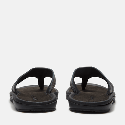Timberland Originals Slide Sandal Black Leather Men'S