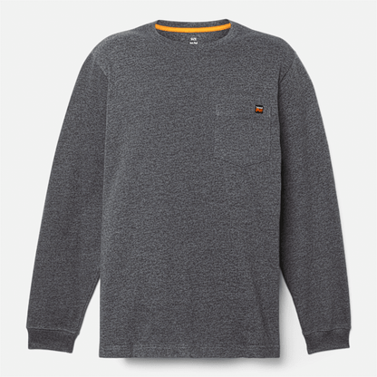 Timberland Pro Core Pocket Long-Sleeve T-Shirt Deep Grey Heather Men'S