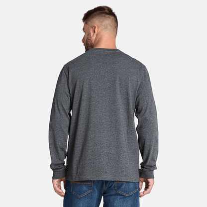 Timberland Pro Core Pocket Long-Sleeve T-Shirt Deep Grey Heather Men'S