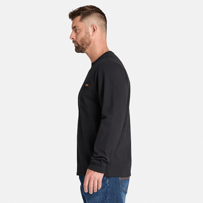 Timberland Pro Core Pocket Long-Sleeve T-Shirt Black Men'S
