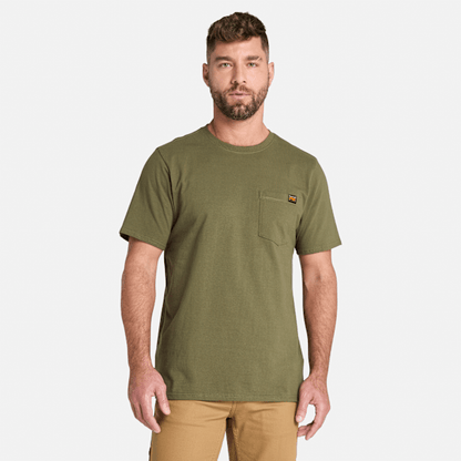 Timberland Pro Core Pocket T-Shirt Olive Night Men'S