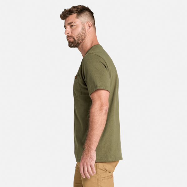 Timberland Pro Core Pocket T-Shirt Olive Night Men'S