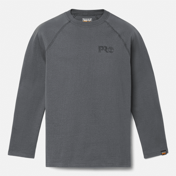 Timberland Pro Core Reflective Logo Long-Sleeve T-Shirt Asphalt Men'S
