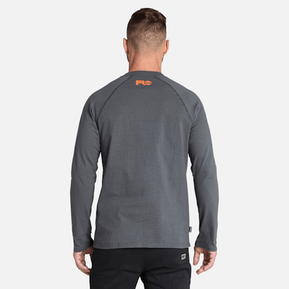 Timberland Pro Core Reflective Logo Long-Sleeve T-Shirt Asphalt Men'S