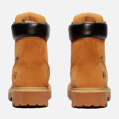 Timberland Pro Direct Attach 6" Waterproof Insulated Steel-Toe Work Boot Wheat Men'S