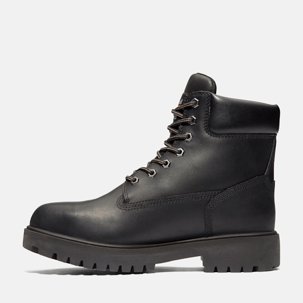 Timberland Pro Direct Attach 6" Waterproof Insulated Steel-Toe Work Boot Black Men'S
