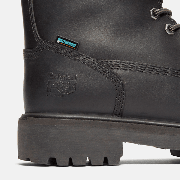 Timberland Pro Direct Attach 6" Waterproof Insulated Steel-Toe Work Boot Black Men'S