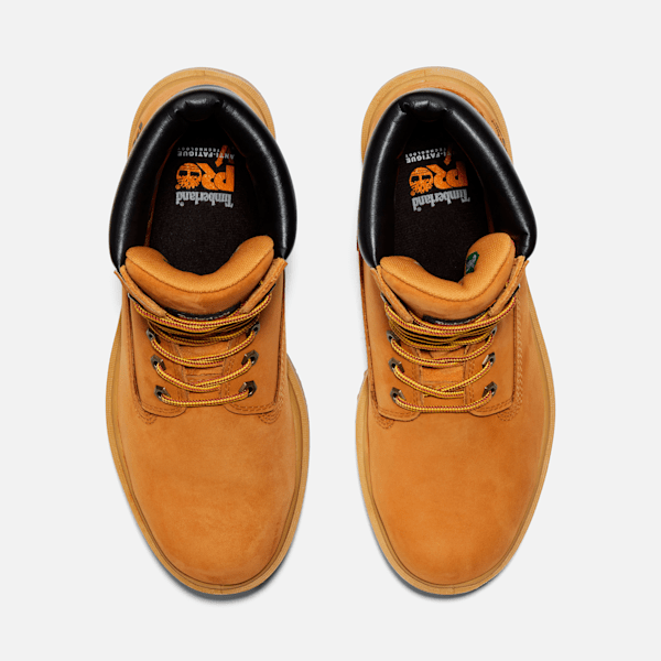 Timberland Pro Direct Attach 6" Waterproof Insulated Steel-Toe Work Boot Wheat Men'S