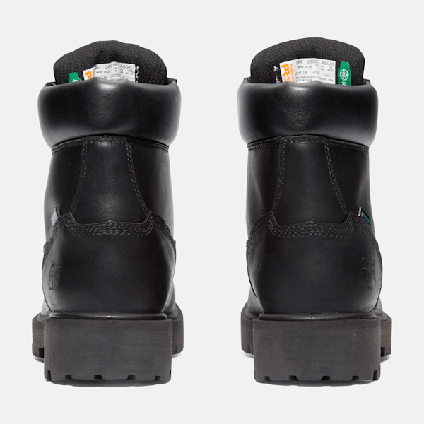 Timberland Pro Direct Attach 6" Waterproof Insulated Steel-Toe Work Boot Black Men'S
