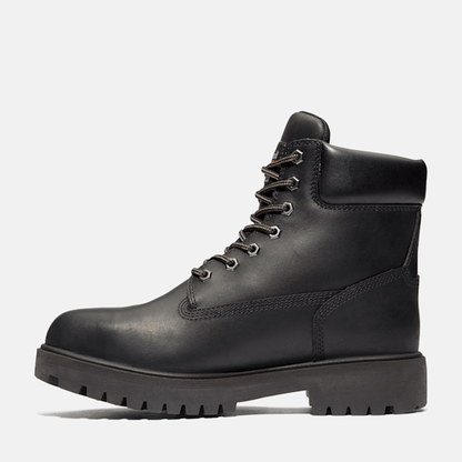 Timberland Pro Direct Attach 6" Waterproof Insulated Steel-Toe Work Boot Black Men'S