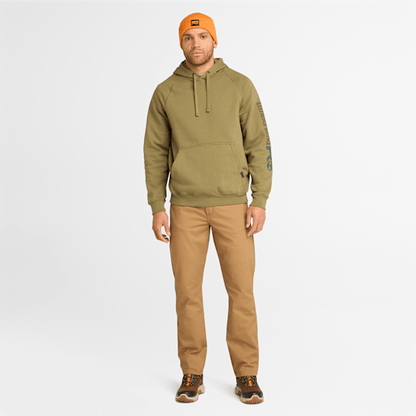 Timberland Pro Hood Honcho Sport Hoodie Burnt Olive Tonal Men'S