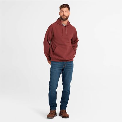Timberland Pro Hood Honcho Sport Hoodie Maroon Men'S