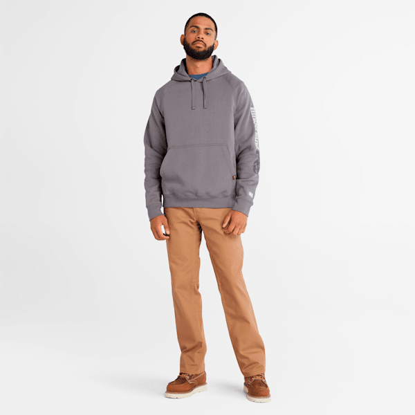 Timberland Pro Hood Honcho Sport Hoodie Tornado Grey Men'S