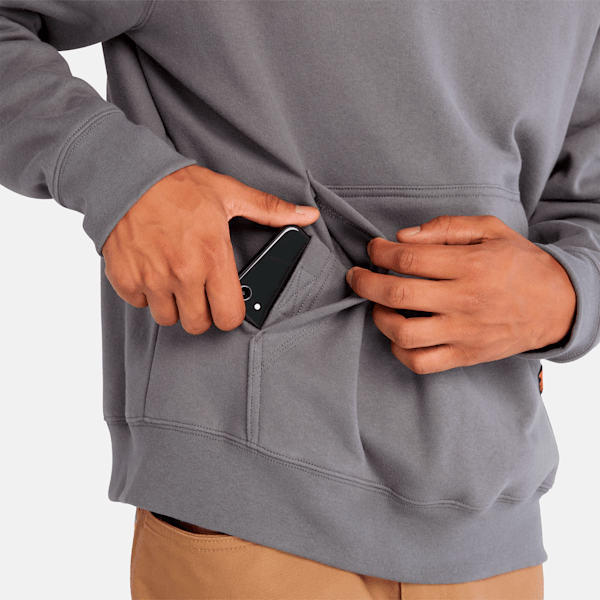 Timberland Pro Hood Honcho Sport Hoodie Tornado Grey Men'S