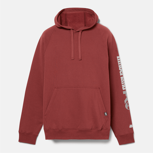 Timberland Pro Hood Honcho Sport Hoodie Maroon Men'S