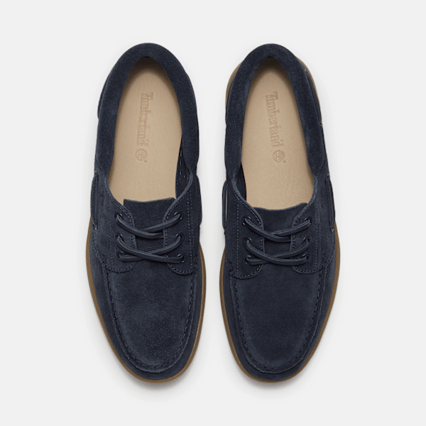 Timberland Portofino Pier Boat Shoe Navy Suede Men'S