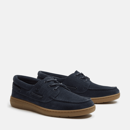 Timberland Portofino Pier Boat Shoe Navy Suede Men'S