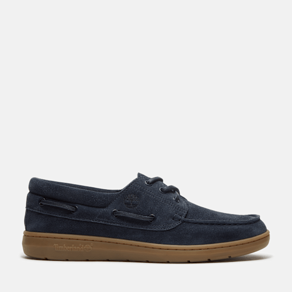 Timberland Portofino Pier Boat Shoe Navy Suede Men'S