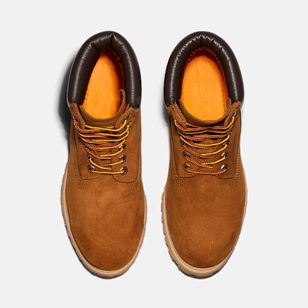Timberland Premium 6-Inch Waterproof Boot Dark Wheat Nubuck Men'S