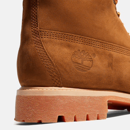 Timberland Premium 6-Inch Waterproof Boot Dark Wheat Nubuck Men'S