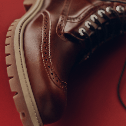 Timberland Premium 6-Inch Waterproof Boot Burgundy Full-Grain Men'S