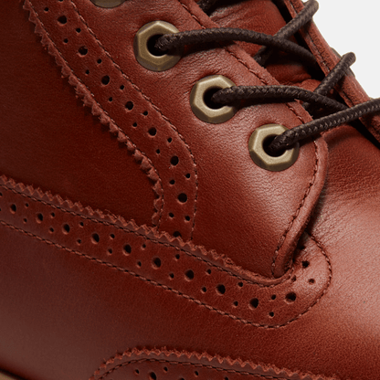 Timberland Premium 6-Inch Waterproof Boot Rust Full-Grain Men'S