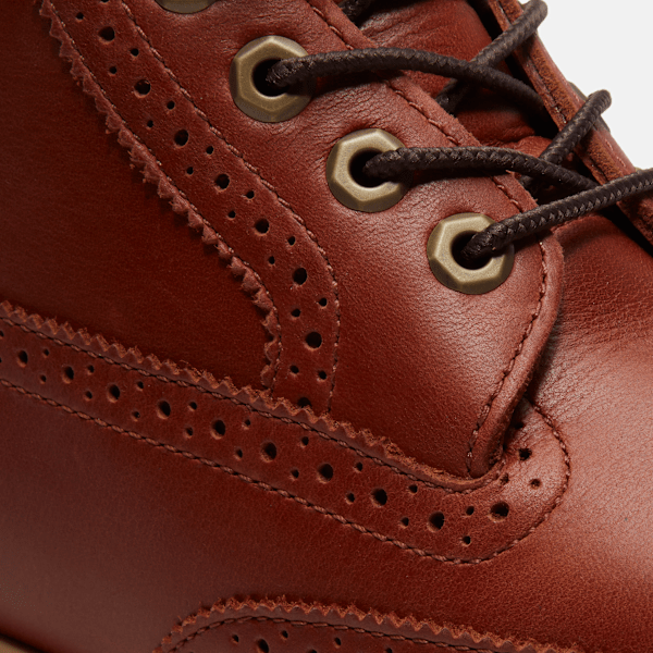 Timberland Premium 6-Inch Waterproof Boot Rust Full-Grain Men'S