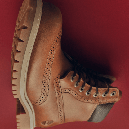Timberland Premium 6-Inch Waterproof Boot Rust Full-Grain Men'S