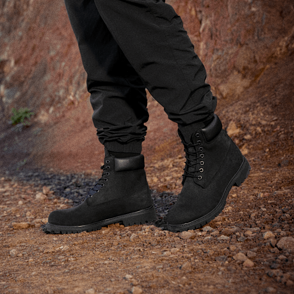 Timberland Premium 6-Inch Waterproof Boot Black Men'S